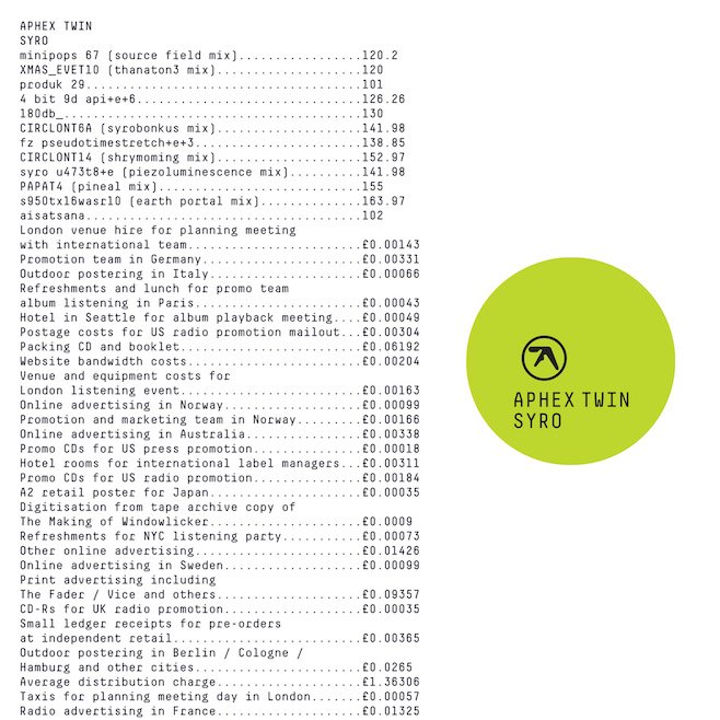 Aphex Twin's new album SYRO confirmed for September 23 release