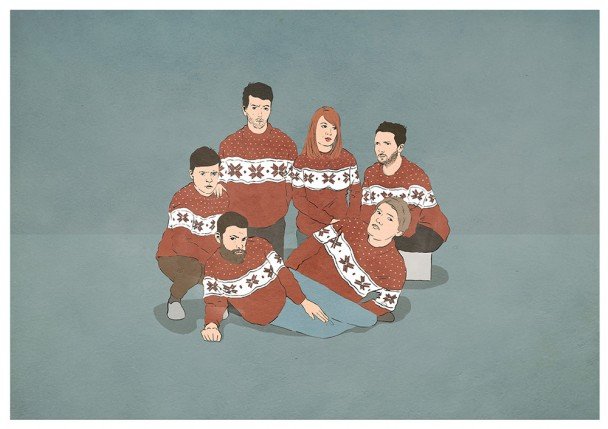 Los Campesinos! unveil A Los Campesinos! Christmas EP, Christmas clearly being the most exclamatory of all holidays!