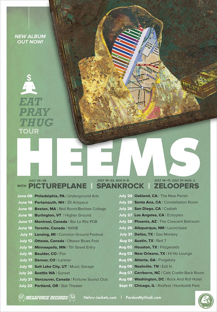 Heems embarks on tour, glides through art gallery with a grey cowl-neck shirt in hot new video