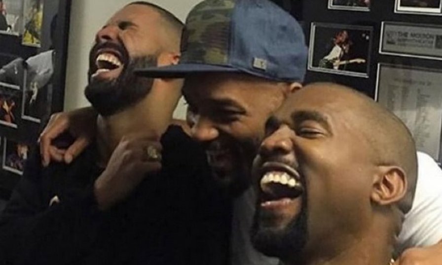 Kanye West hints at joint album with Drake