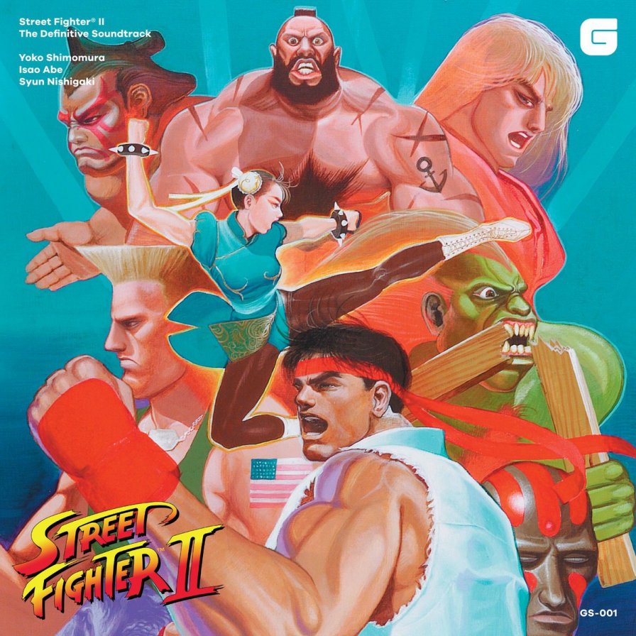 Street Fighter II soundtrack get re-pressed in 4xLP boxset