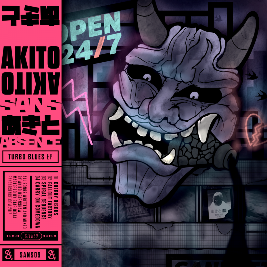 Akito announces Turbo Blues EP on Sans Absence, shares "Carry On Comedown"
