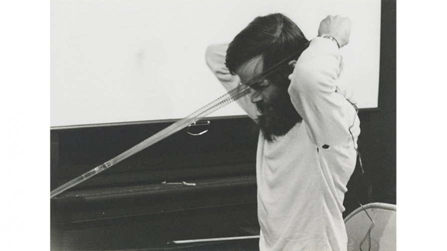 Get reacquainted with Tony Conrad in new exhibition and special-edition book Introducing Tony Conrad: A Retrospective