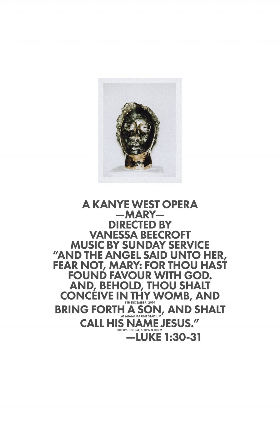 Kanye West announces second opera, Mary