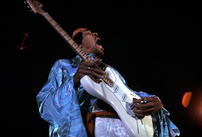 Jimi Hendrix has gotten enough posthumous praise, so let's give him a posthumous lawsuit! Former bandmate sues