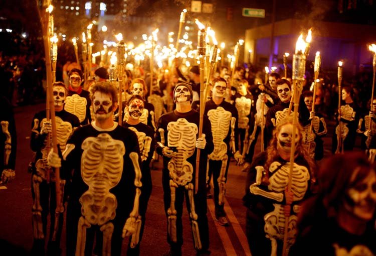 The Flaming Lips' "March of 1,000 Skeletons" rises from the dead for another Halloween