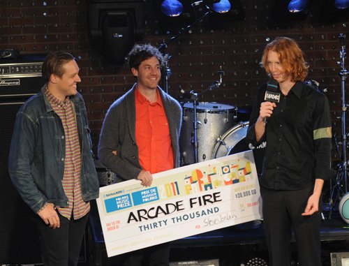 Arcade Fire win Polaris Prize, Twitter satisfied by Drake's tears