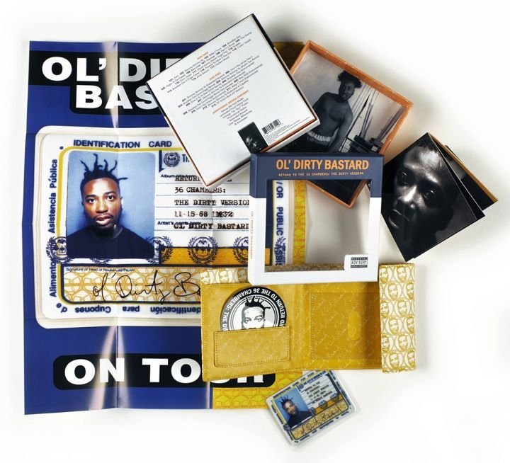 Ol' Dirty Bastard's Return to the 36 Chambers gets deluxe reissue with actual food stamp card