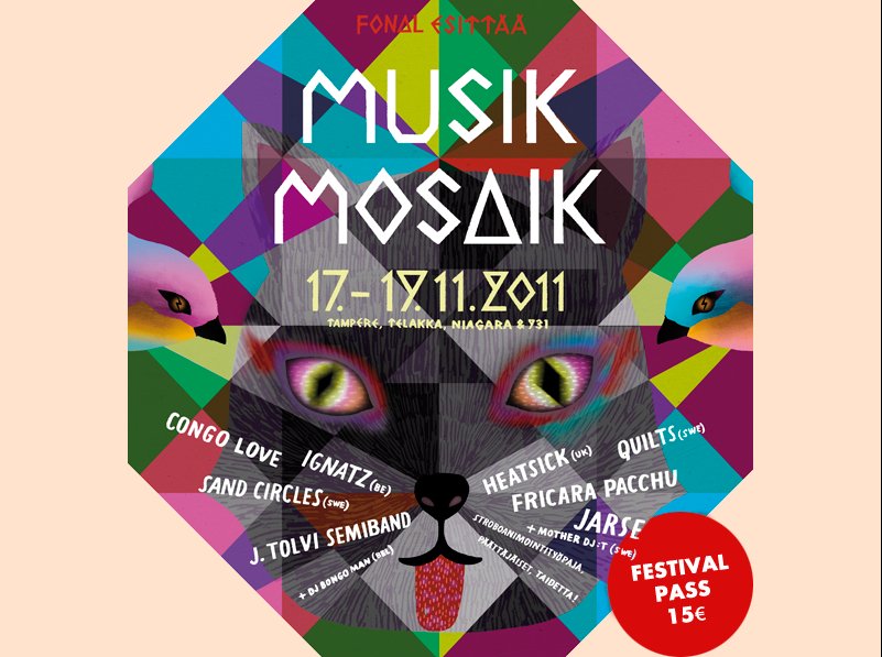 Fonal's Musik Mosaik Festival is coming to a Finland near you, with music, crafts, and Congolese music videos!