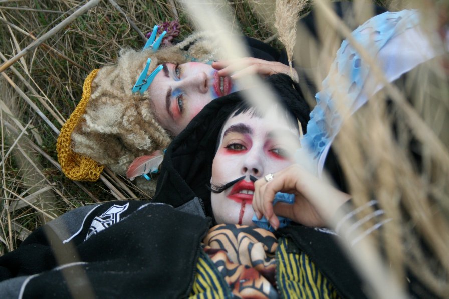 CocoRosie want to play music to your silent movies, so draw on a mustache and fire up that camcorder