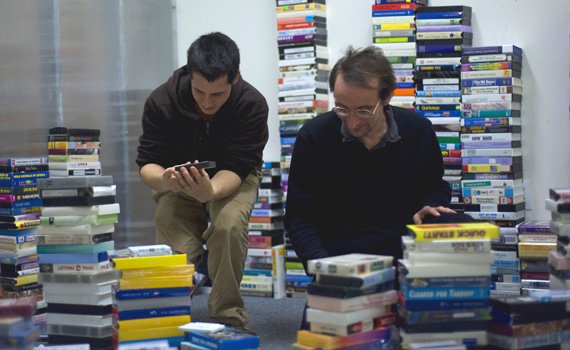 The Books prep box set the size of multiple Dostoevsky novels; Nick Zammuto documents the duo's history with new blog